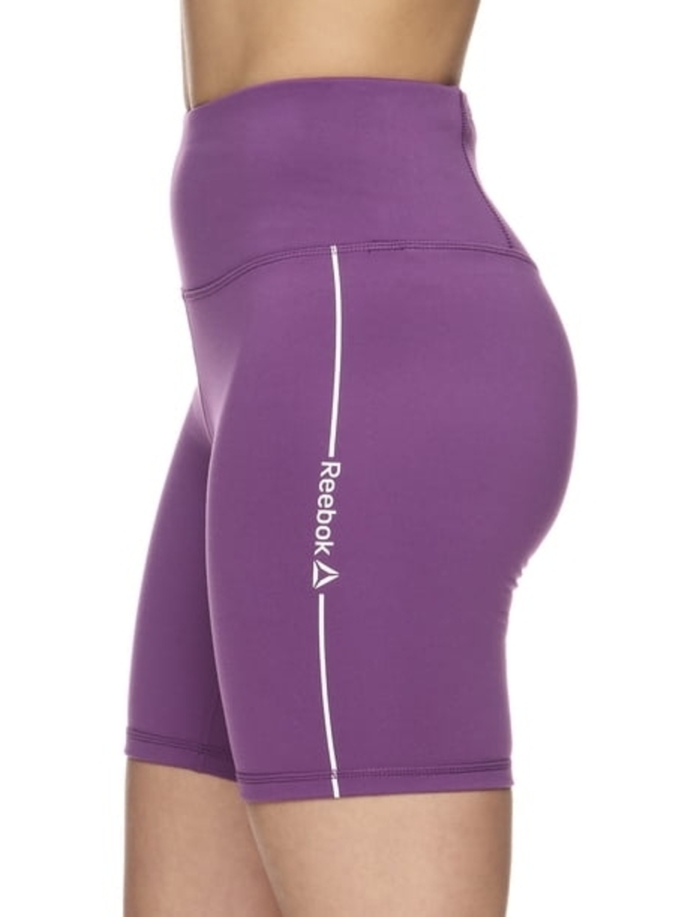 Reebok Play On Bike Short 7" - Plum / Purple - Size XS - NWT #151